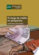 Libro El riesgo de crédito en perspectiva