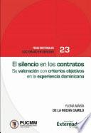 Libro El silencio de los contratos civiles