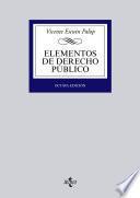 Libro Elementos de Derecho público