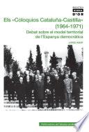 Libro Els coloquios Cataluña-Castilla, 1964- 1971