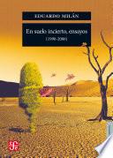 Libro En suelo incierto, ensayos (1990-2006)