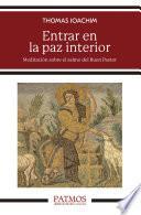 Libro Entrar en la paz interior