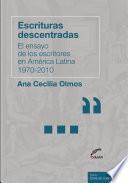 Libro Escrituras descentradas