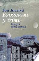Libro Espaciosa y triste