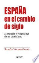 Libro España en el cambio de siglo