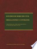 Libro Estudios de Derecho Civil: obligaciones y contratos, tomos IV