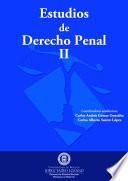 Libro Estudios de derecho penal. Tomo II