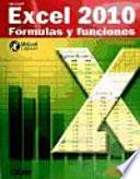 Libro Excel 2010. Fórmulas y funciones