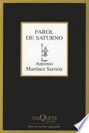 Libro Farol de Saturno