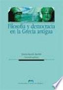 Libro Filosofía y democracia en la Grecia antigua