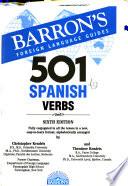 Libro Five Hundred and One Spanish Verbs