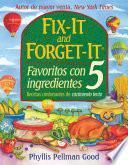 Libro Fix-it and Forget-it Favoritos Con 5 Ingredientes