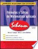 Libro Fórmulas y tablas de matemática aplicada