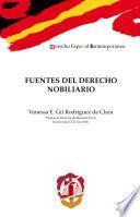 Libro Fuentes del Derecho nobiliario