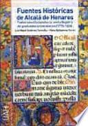 Libro Fuentes históricas de Alcalá de Henares
