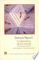 Libro Fundamentos de economía