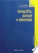 Libro Geografía, paisaje e identidad