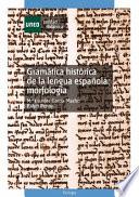 Libro GRAMÁTICA HISTÓRICA DE LA LENGUA ESPAÑOLA: MORFOLOGÍA