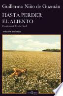 Libro Hasta perder el aliento