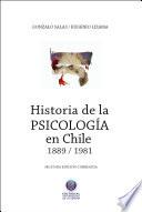 Libro Historia de la psicología en Chile 1889-1981 - 2a edición
