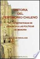 Libro Historia del testimonio chileno