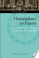 Libro Historiadores en España