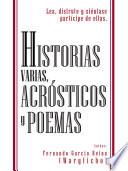 Libro Historias Varias, Acrsticos y Poemas