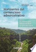 Libro Horizontes del contencioso administrativo