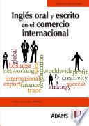 Libro Inglés oral y escrito en el comercio internacional