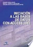 Libro Iniciación a las bases de datos con Access 2002