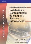 Libro Instalación y mantenimiento de equipos y sistemas informáticos