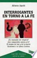 Libro Interrogantes en torno a la fe