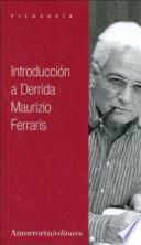 Libro Introducción a Derrida