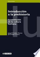 Libro Introducción a la prehistoria