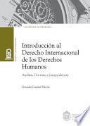 Libro Introducción al derecho internacional de los Derechos Humanos