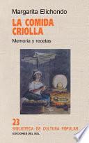 Libro La comida criolla