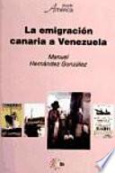 Libro La emigración canaria a Venezuela