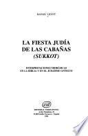 Libro La fiesta judía de las Cabañas (Sukkot)