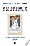Libro La historia argentina contada por mujeres II