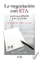 Libro La negociación con ETA
