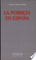 Libro La pobreza en España