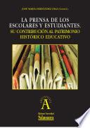 Libro La prensa de los escolares y estudiantes