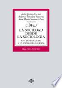 Libro La sociedad desde la sociología