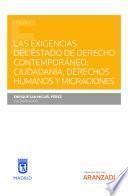 Libro Las exigencias del Estado de Derecho contemporáneo: Ciudadanía, Derechos Humanos y Migraciones