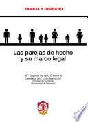 Libro Las parejas de hecho y su marco legal