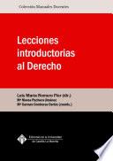 Libro Lecciones introductorias al Derecho