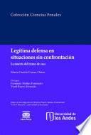 Libro Legítima defensa en situaciones sin confrontación