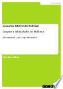 Libro Lenguas e identidades en Mallorca