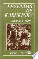 Libro Leyendas de Karukinká