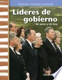 Libro Líderes de gobierno de antes y de hoy (Government Leaders Then and Now)